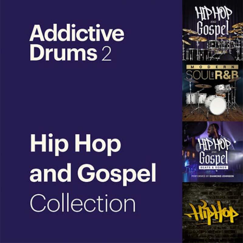 Addictive Drums 2 : Hip Hop and Gospel Collection (アディクティブドラムス)(ヒップホップ)(オンライン納品) xlnaudio (新品)
