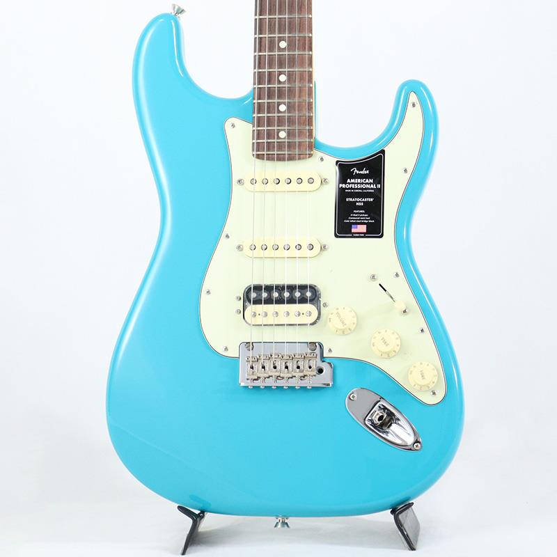 American Professional II Stratocaster HSS (Miami Blue/Rosewood) 【The Spring Summer 2026 Campaign】 Fender USA (新品)｜イケベ楽器ショップ