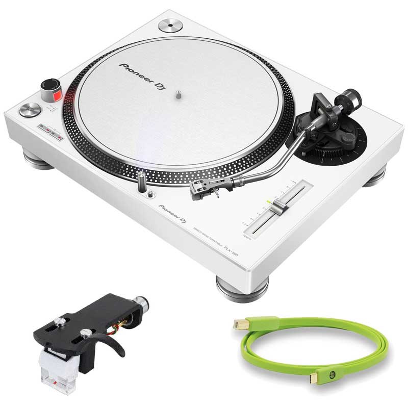 翌日配達 PLX-500-W アナログレコーディング初心者 SET Pioneer DJ (新品)