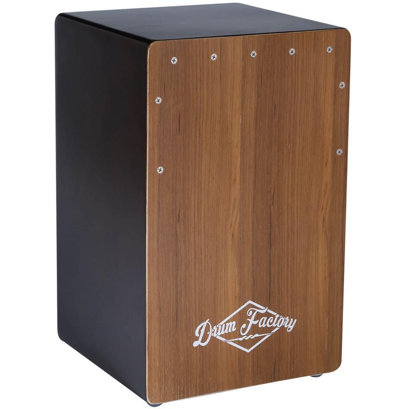 CAJON TBR TEAK FACEPLATE【カホンケース付属】 Drum Factory (新品)