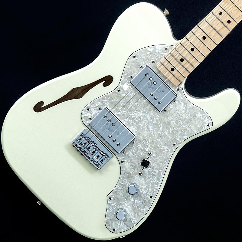USED 中古 Traditional 70s Telecaster Thinline (Olympic White/Maple) [SN.JD25005321] フェンダー Fender Made in Japan (ユーズド 美品)｜イケベ楽器ショップ