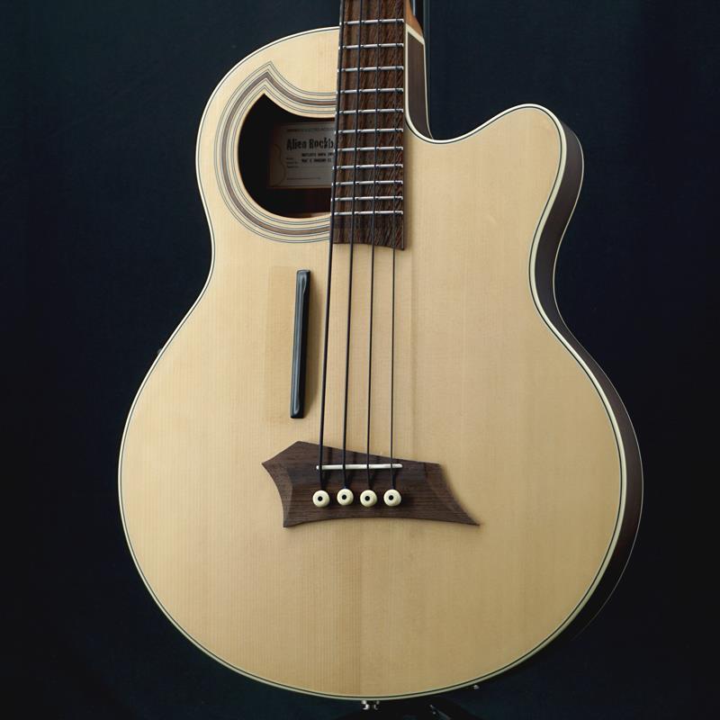 USED 中古 RockBass Alien Deluxe Hybrid Thinline 4st (Natural Satin) Warwick (ユーズド やや使用感あり)