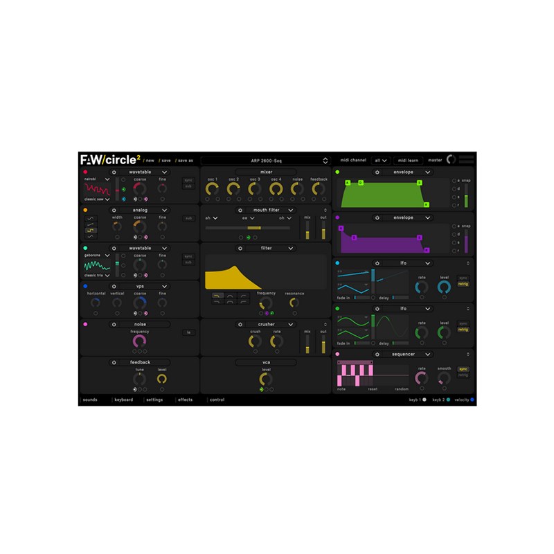 Circle2 Future Audio Workshop (新品)｜イケベ楽器ショップ