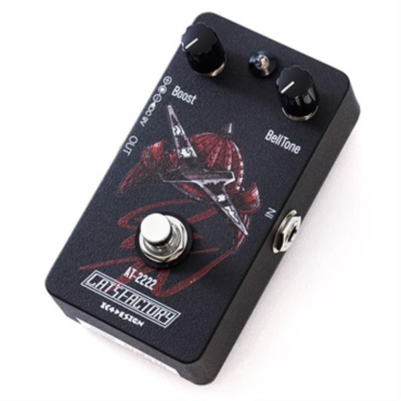 翌日配達 【本体直筆サイン入り！】AT-2222 / NoiselessCleanBooster [AKIRA TAKASAKI Signature Pedal]（キャッツファクトリー）ブースター　高崎晃 CAT’S Factory (新品)