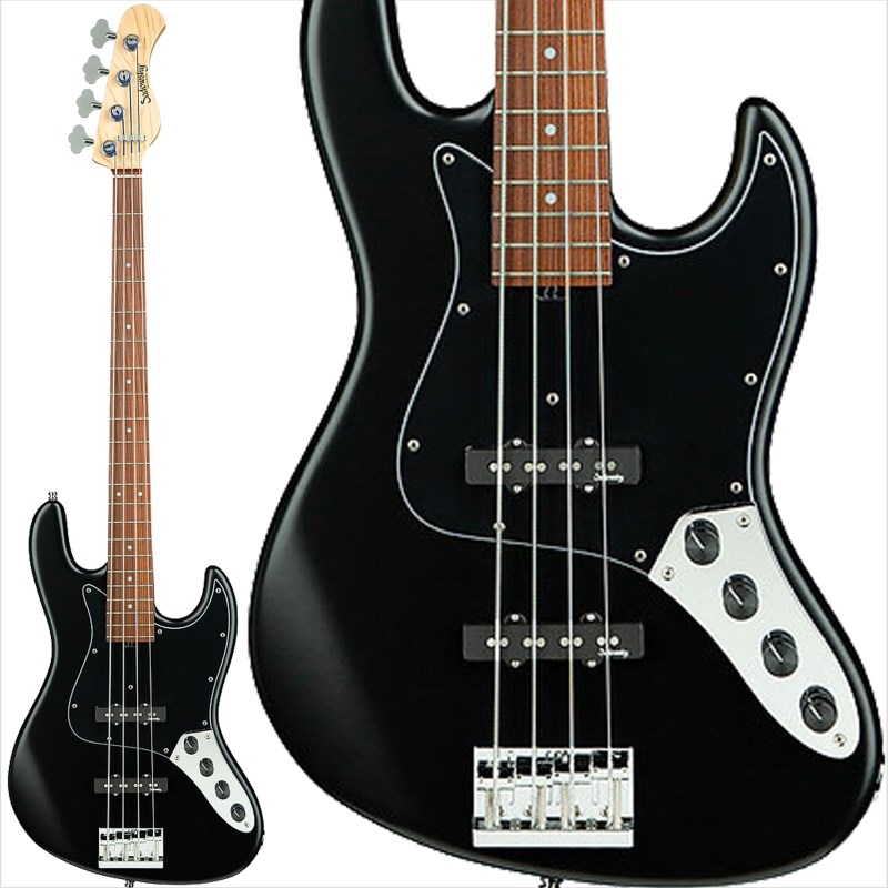 MetroLine 21-Fret Vintage J/J Bass Alder 4st (BLK STN) 【春得セール】 Sadowsky Guitars (新品)