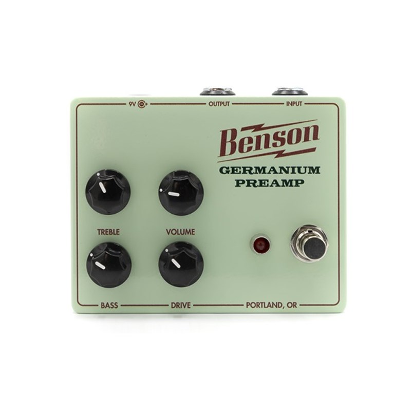 Germanium Preamp Pedal （プリアンプ ベンソン） Benson Amps (新品)