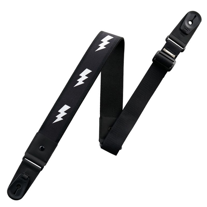 DURA GUITAR STRAP VG HARDCORE SERIES WHITE FLASH basiner (新品)