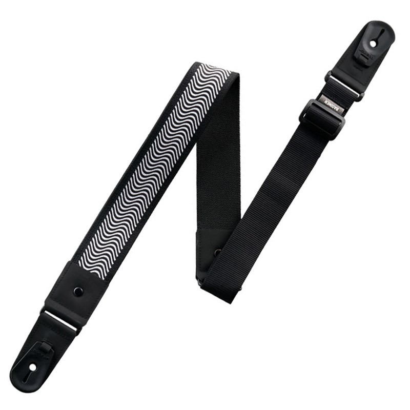【春得セール】 DURA GUITAR STRAP VG HARDCORE SERIES BLACK SINE basiner (新品)