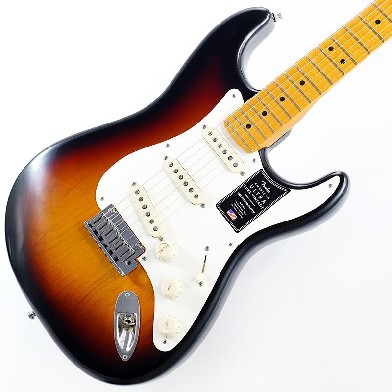 American Ultra Luxe Vintage '50s Stratocaster (3-Color Sunburst/Maple) Fender USA (新品)