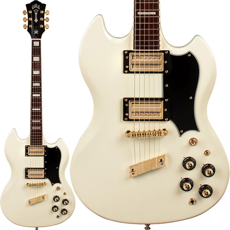 Signature Artist Series Polara Kim Thayil (Vintage White) GUILD (新品)