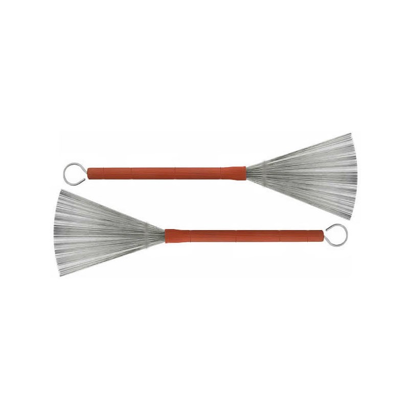 BC-13 [Classics Heavy Gauge Wire Brush] 【現代によみがえる、Buddy RichやGene Krupaのブラシ・サウンド！】 Brush Fire (新品)