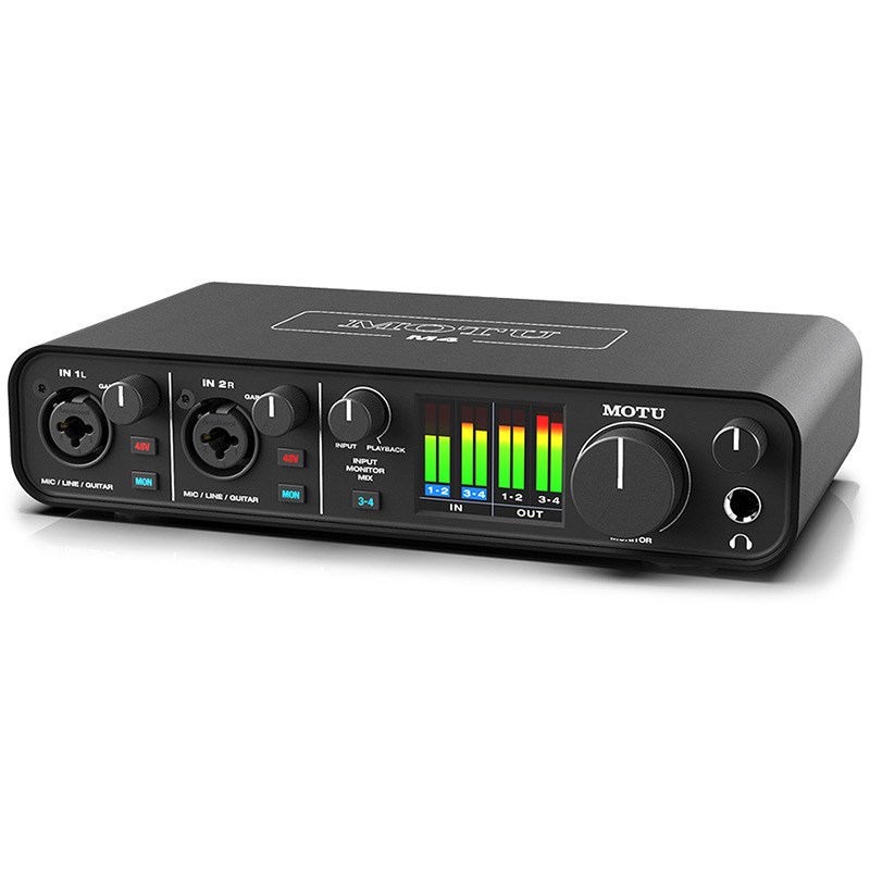 翌日配達 M4 (USB-Cオーディオインターフェイス)(モツ)(DTM) MOTU (新品) 31,174円