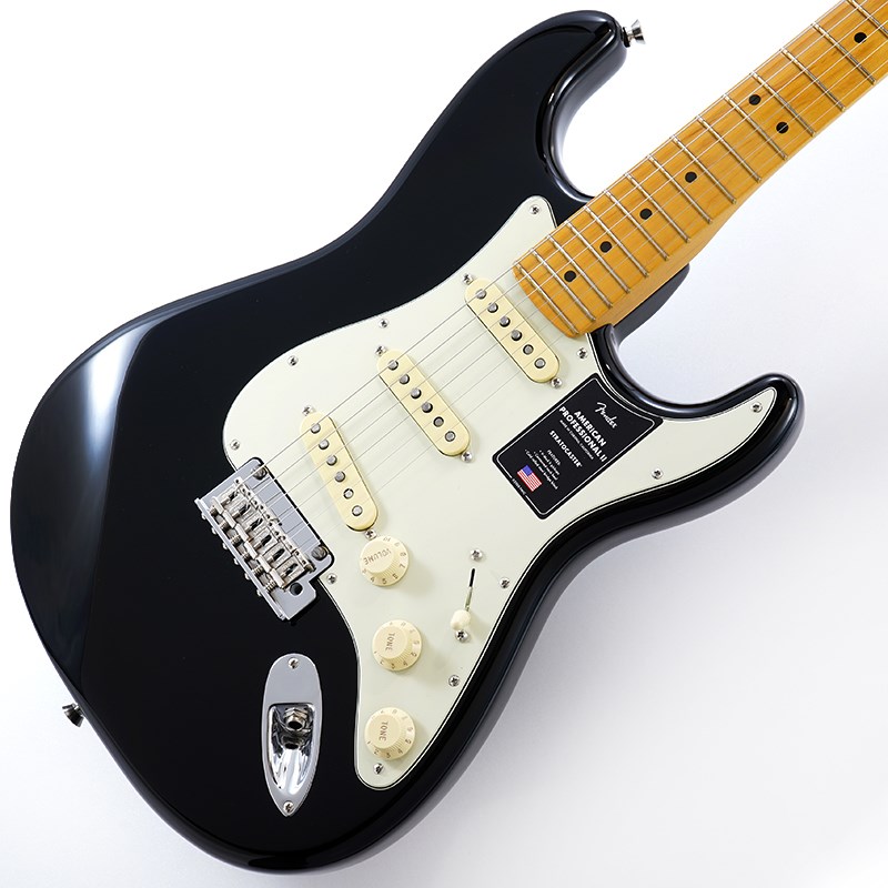 American Professional II Stratocaster (Black/Maple) 【The Spring Summer 2026 Campaign】 Fender USA (新品)｜イケベ楽器ショップ