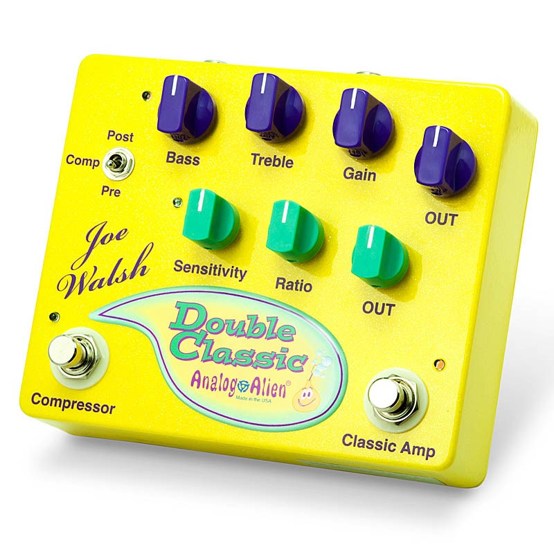 【WEB限定在庫処分セール】 Joe Walsh Double Classic （アナログ エイリアン コンプレッサー オーバードライブ） Analog Alien (新品)