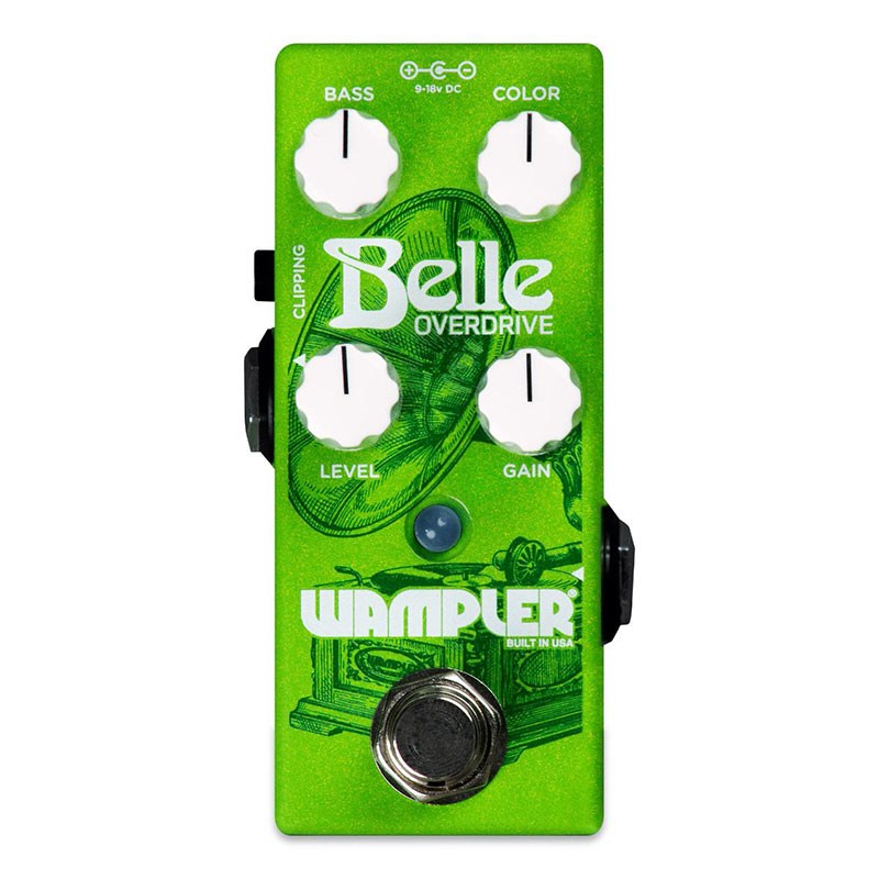 【WEB限定在庫処分セール】 Belle Overdrive（ワンプラーペダル）オーバードライブ Wampler Pedals (新品)