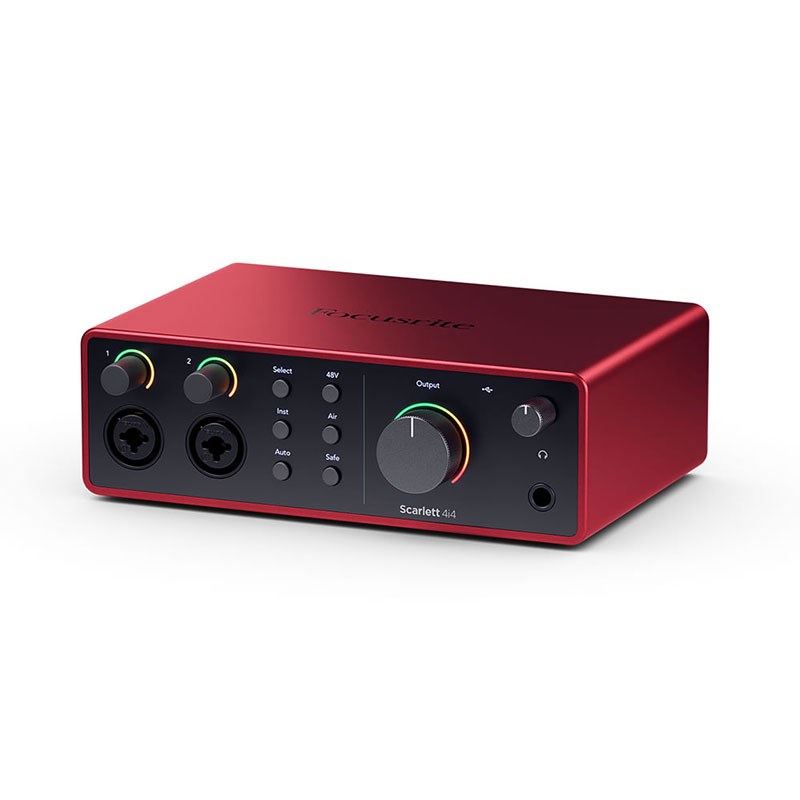 【新品未使用】 Focusrite Scarlett 2i2 楽天市場】Focusrite Scarlett 2i2 Gen4 USB オーディオ