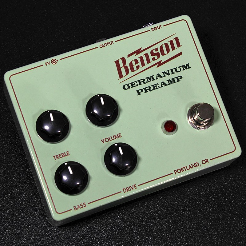楽天市場】Benson Amps Preamp Pedal 新品 オーバードライブ[ベンソン