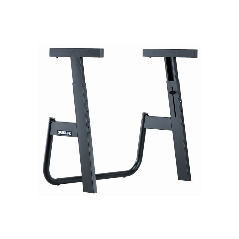 楽天市場】QUIK LOK キーボードスタンド 1段タイプ WS421 : ワタナベ