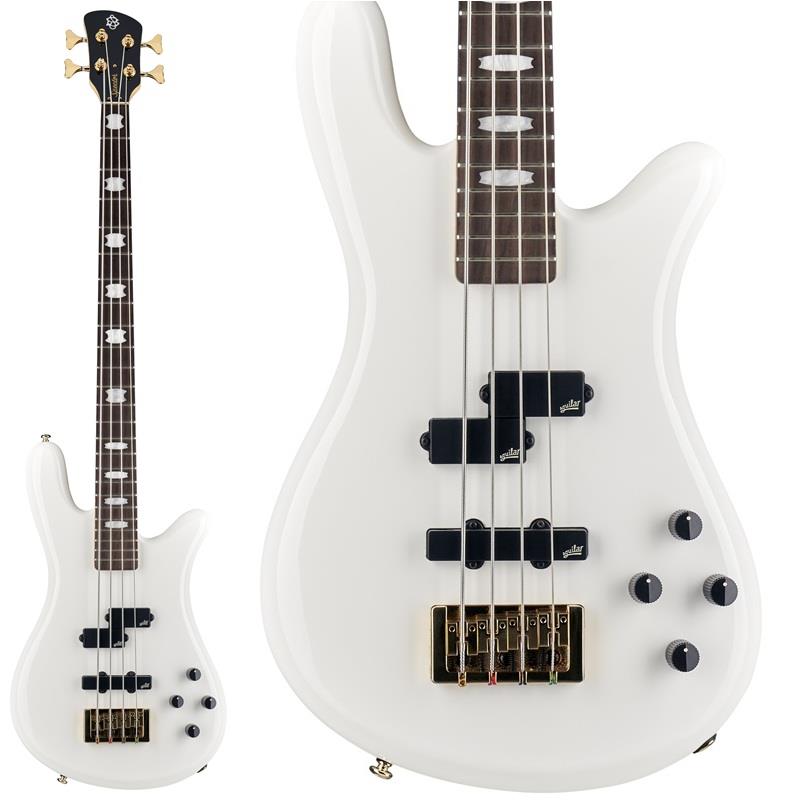 【入荷待ち、ご予約受付中】 NS ICON Bolt-on 4 (White Gloss) SPECTOR (新品)｜イケベ楽器ショップ