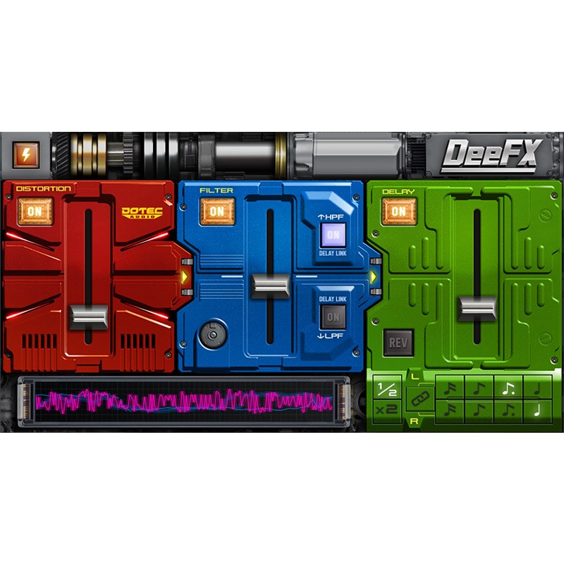 DeeFX Multi Effector (代引不可)(オンライン納品) DOTEC AUDIO (新品)