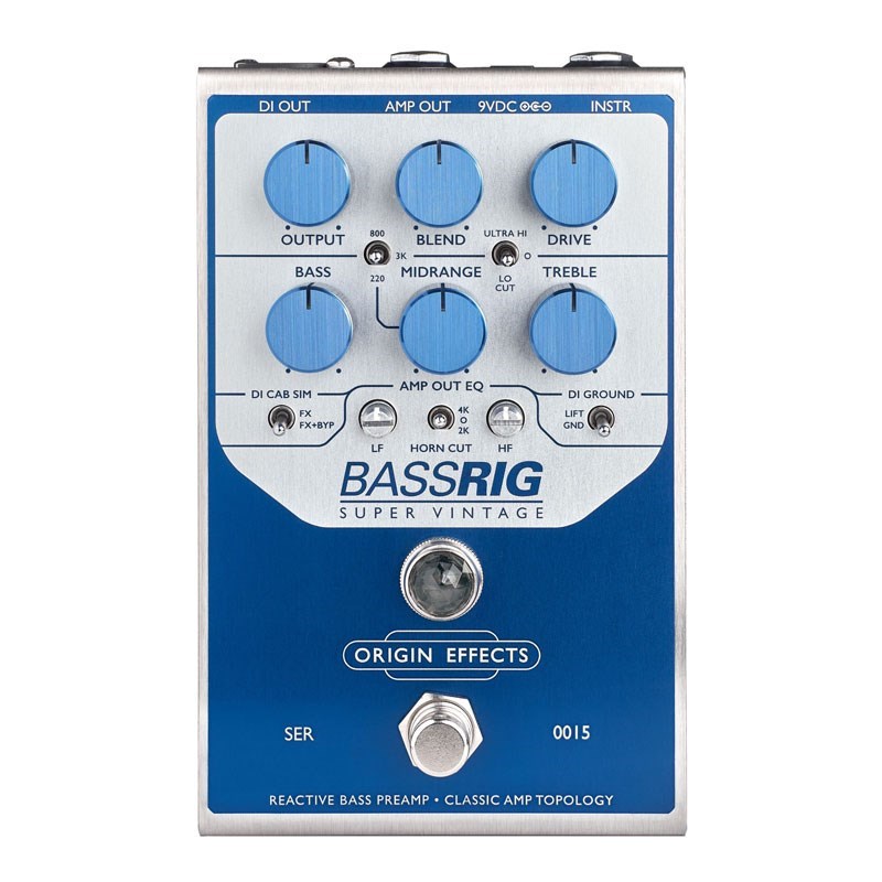 BassRIG Super Vintage ORIGIN EFFECTS (新品)｜イケベ楽器ショップ