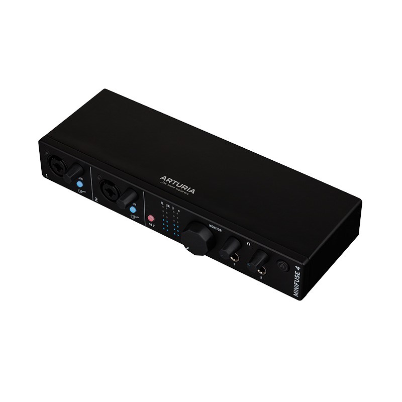 人気新品MINIFUSE 4 BLACK Arturia (新品)オーディオインターフェイス