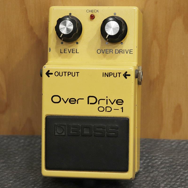 VINTAGE OD-1 Over Drive Black Screw '82 BOSS (ヴィンテージ やや使用感あり)