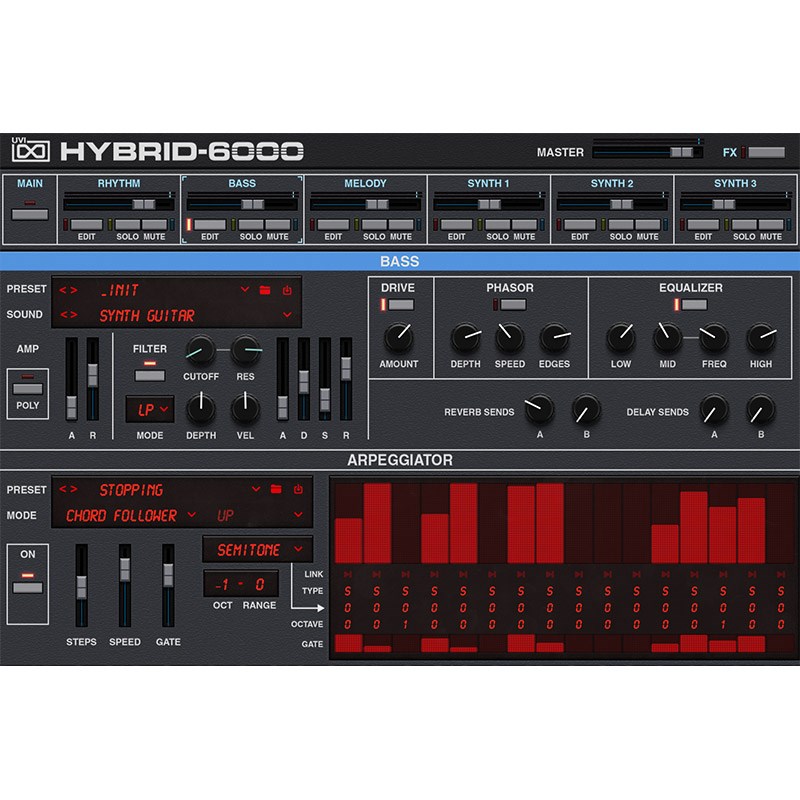 Hybrid 6000(代引不可)(オンライン納品) UVI (新品)