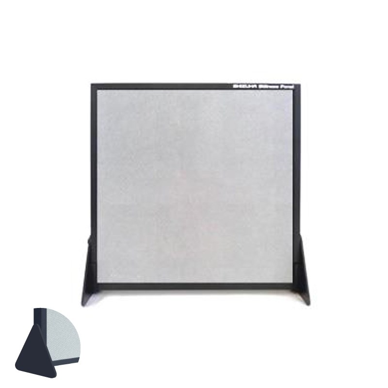 Stillness Panel S-500-1(シルバー)(脚あり)(メーカー直送品)(代引き不可)【沖縄、離島は送料別途ご相談】 SHIZUKA (新品)