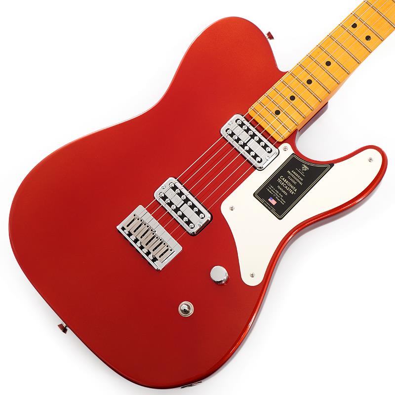 75th Anniversary American Professional Classic Cabronita Telecaster (Candy Apple Red/Maple) 【The Spring Summer 2026 Campaign】 Fender USA (新品)｜イケベ楽器ショップ