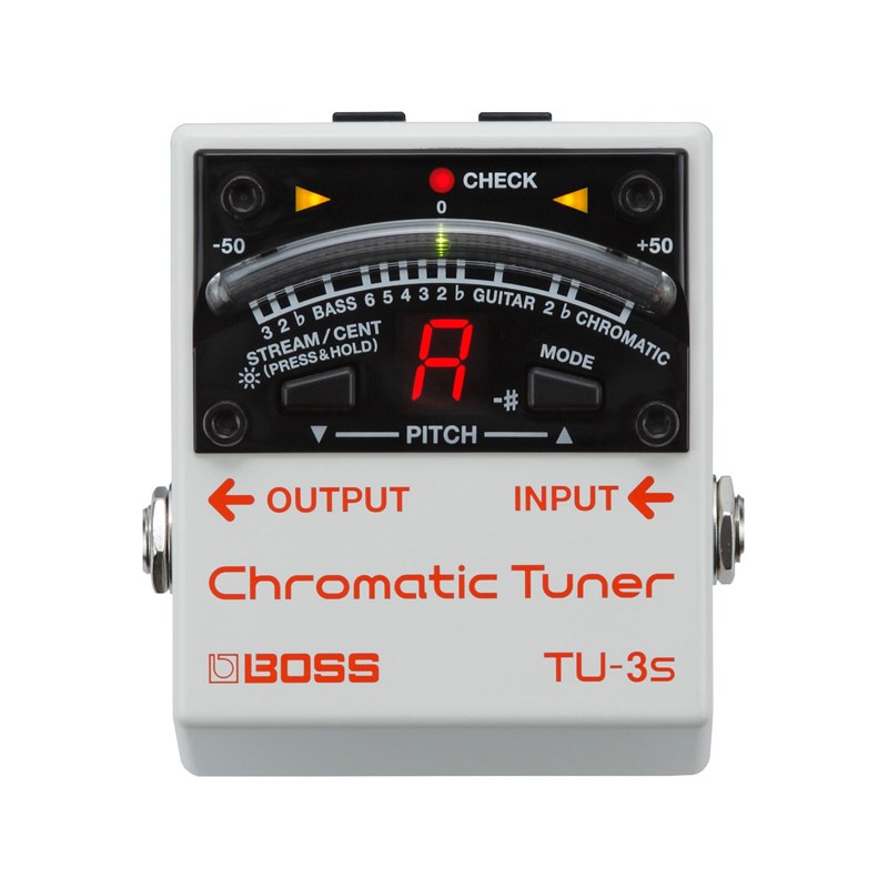 TU-3S (Chromatic Tuner) BOSS (新品)｜イケベ楽器ショップ