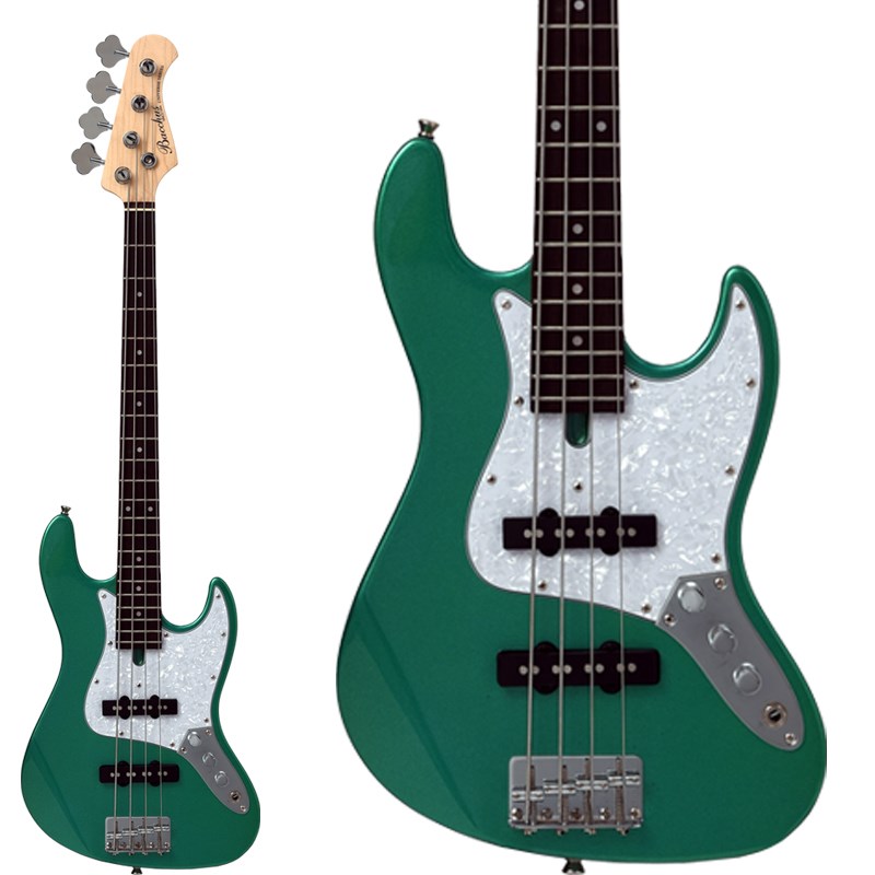 バッカス　ミニベース　WJB-Mini (GRM/R) Bacchus WJB-Mini GRM ベース 初心者12点セット 【ヘッドホン