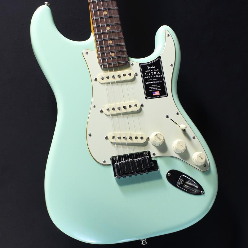 American Ultra Luxe Vintage 60s Stratocaster (Surf Green/Rosewood) #US25004278 【The Spring Summer 2026 Campaign】 Fender USA (新品)｜イケベ楽器ショップ