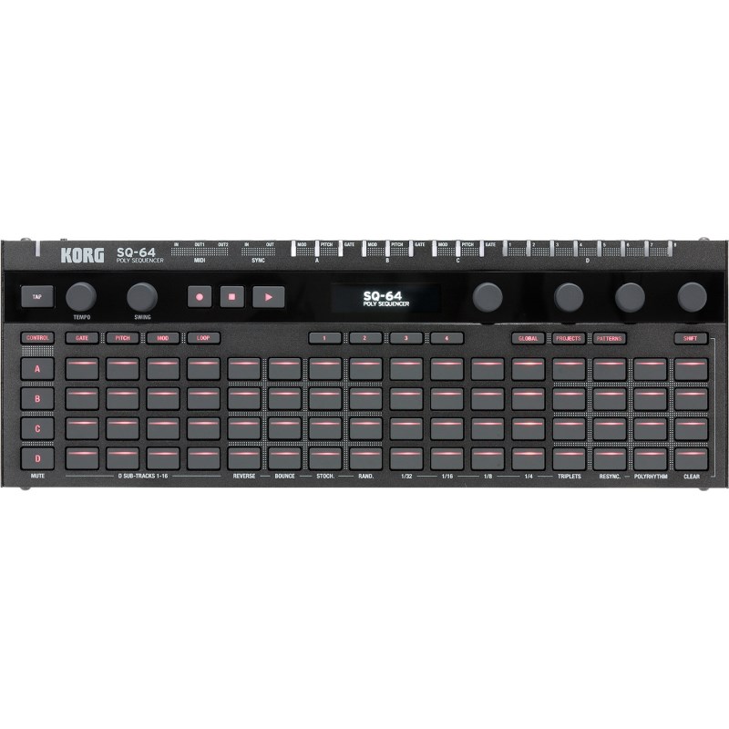 翌日配達 【大決算セール】SQ64(POLY SEQUENCER)(台数限定特価) SQ-64 KORG (新品)｜イケベ楽器ショップ