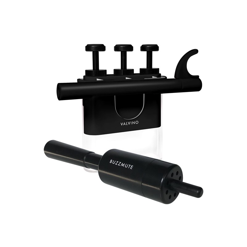 翌日配達 【春得セール】TABIBITO VALVINO & BUZZMUTE セット Off Black その他ブランド(管楽器・吹奏楽器) (新品)