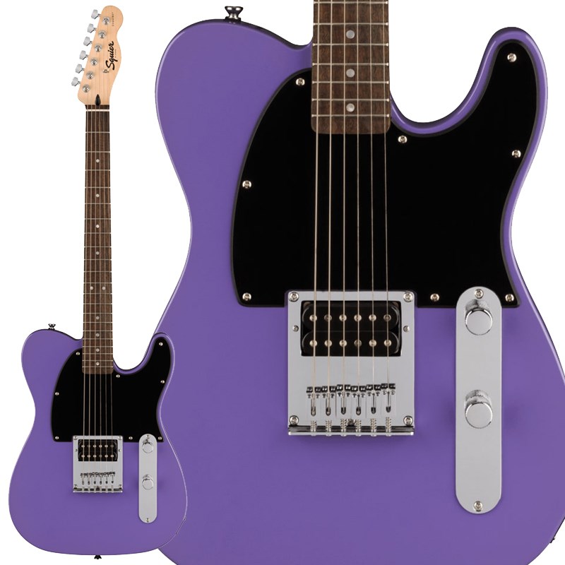 翌日配達 Squier Sonic Esquire H (Ultraviolet/Laurel Fingerboard) Squier by Fender (新品)｜イケベ楽器ショップ