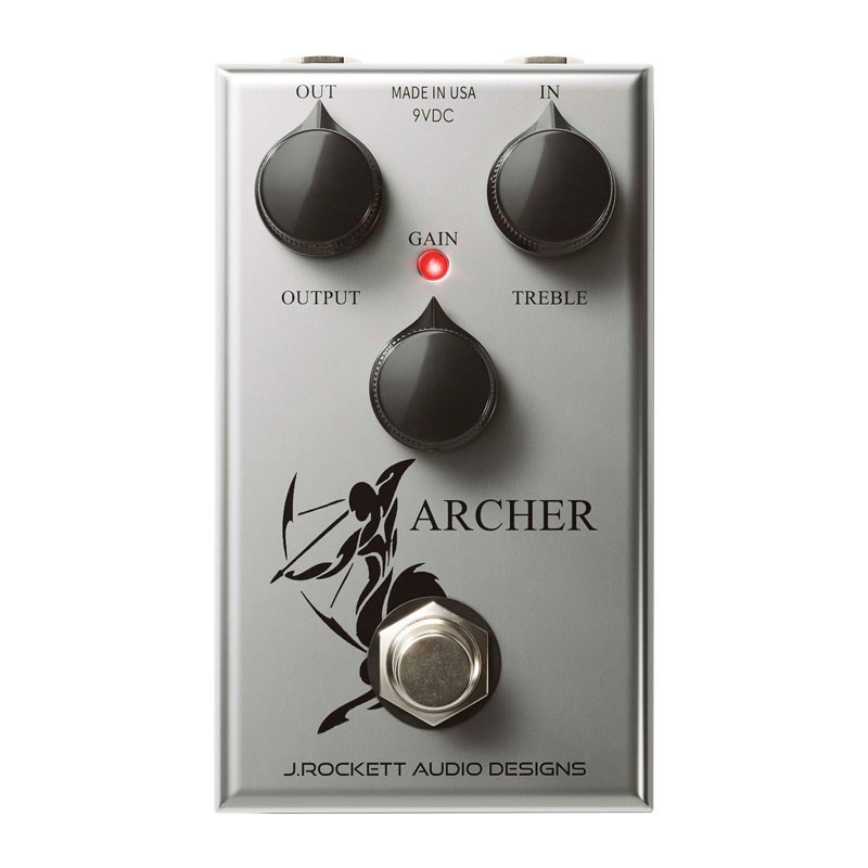 The Jeff Archer（Jロケットオーディオデザイン/JRAD）オーバードライブ　アーチャー J. Rockett Audio Designs (新品)｜イケベ楽器ショップ