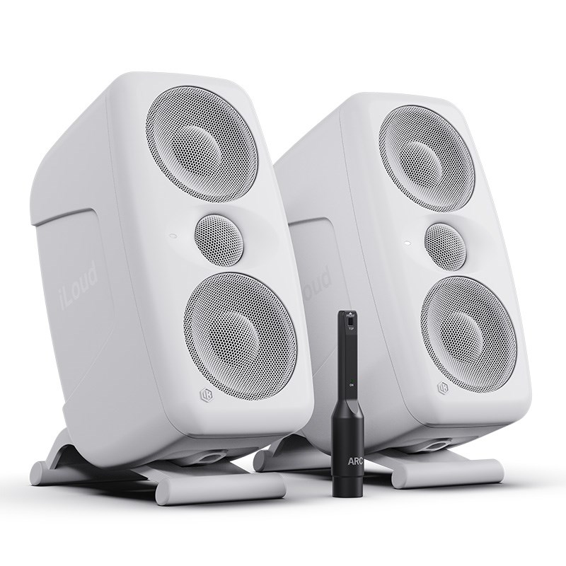 iLoud MTM MKII White Pair(1ペア)(アイケーマルチメディア)(アイラウド)(モニタースピーカー)(ホワイト) IK Multimedia (新品)｜イケベ楽器ショップ