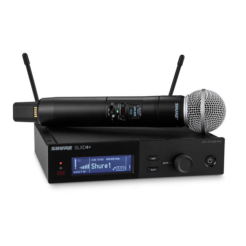 SLXD24+J/58 (シュアー)(ハンドヘルド送信機+受信機)(ワイヤレスシステム)(SM58)(1ch) SHURE (新品)