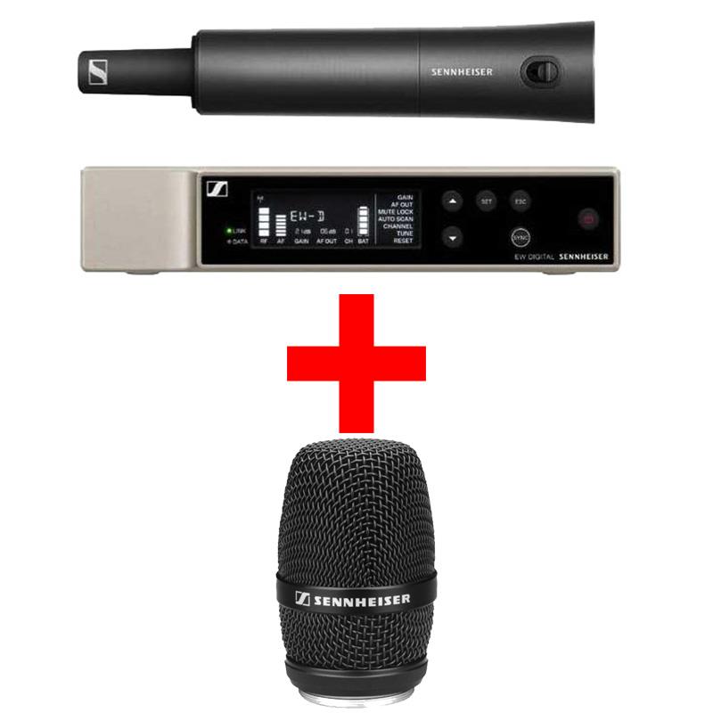 (Evolution Wireless Digitalシリーズ)EW-D SKM-S BASE SET (T12) +【MMK 965-1 BK 専用カプセルセット】(ゼンハイザー)(ワイヤレスマイク)(ハンドマイクベース+カプセルセット) SENNHEISER (新品)