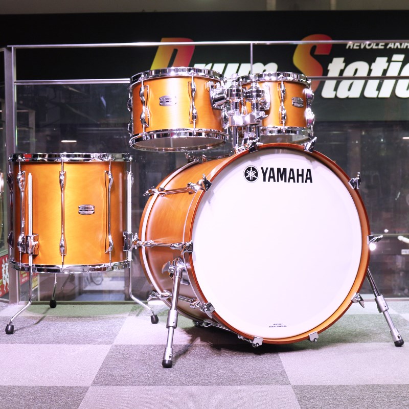 【ヤマハアブソルートドラムショップ限定キャンペーン対象品！】Recording Custom 4pc Drum Set - リアルウッド [RBP6F3 RW + RBB2218 RW] YAMAHA (新品)｜イケベ楽器ショップ