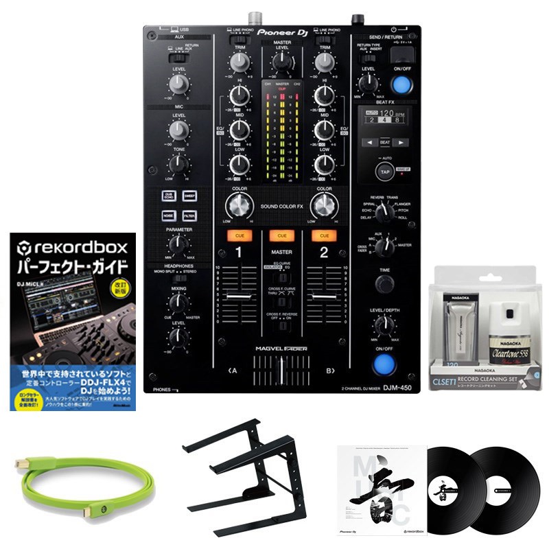 楽天市場】DJM450 【DJ必需品5大特典セット】【rekordbox対応 2ch DJ