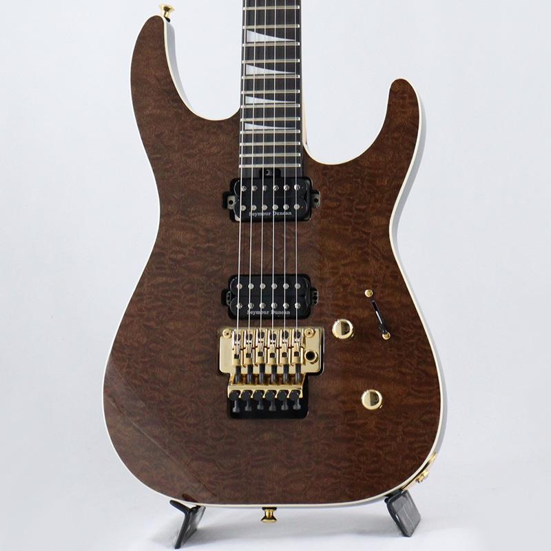 MJ Series Dinky DK Burl Mahogany (Dark Mocha/Ebony) 【B級特価】 Jackson (アウトレット 並品)|イケベ楽器ショップ