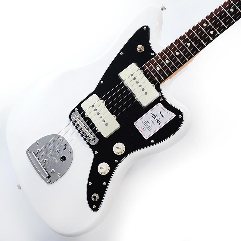 Hybrid II Jazzmaster (Arctic White/Rosewood) Fender Made in Japan (新品)｜イケベ楽器ショップ