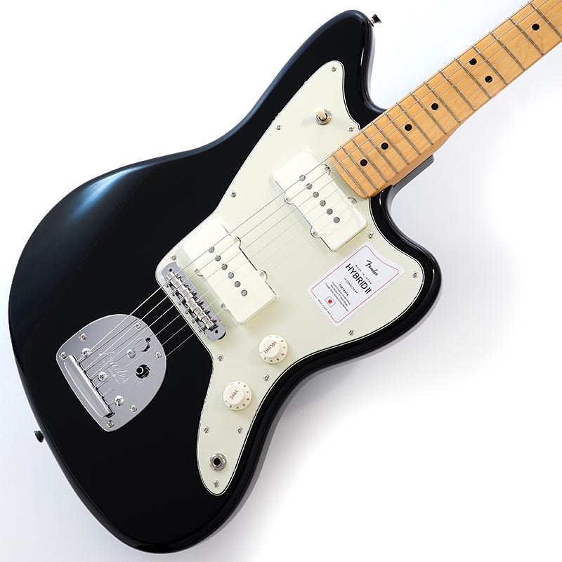 Hybrid II Jazzmaster (Black/Maple) Fender Made in Japan (新品)｜イケベ楽器ショップ