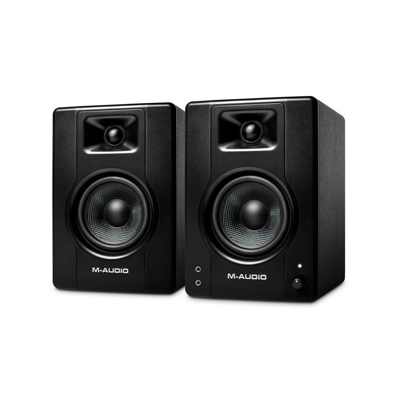 BX4 (1ペア) 【アンプ内蔵モニタースピーカー】(エムオーディオ) M-AUDIO (新品)｜イケベ楽器ショップ