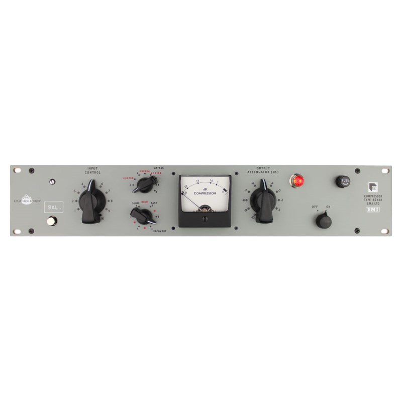 RS124 EMI/Abbey Road Tube Compressor(Stepped I/O)(真空管コンプレッサー)(チャンドラーリミテッド)(国内正規品) Chandler (新品)｜イケベ楽器ショップ