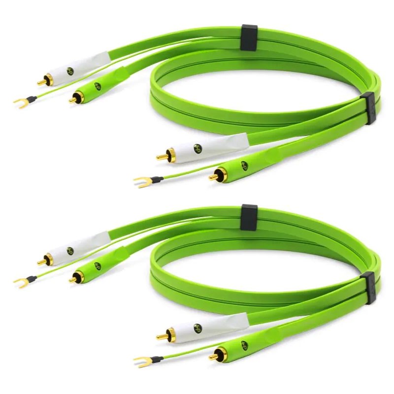 d+RCA for Turntable classB DUO(1mペア×2セット)(ターンテーブル専用RCAケーブル) Oyaide (新品)
