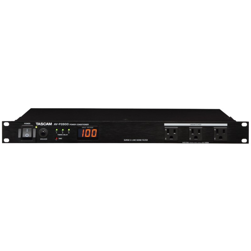 AV-P2800(ディレイ回路を内蔵・パワーディストリビューター・コンディショナー)(タスカム) TASCAM (新品)