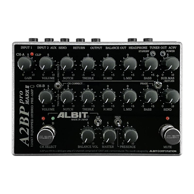 ALBIT A1BP pro MARK II プリアンプ　アルビット　プリアンプ ALBIT ( アルビット ) A1BP pro MARK II 送料無料 | サウンドハウス